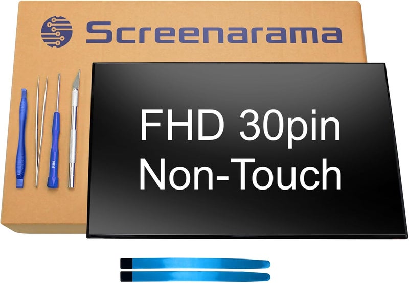 SCREENARAMA New Screen Replacement for Dell Latitude 15 5540 P127F P127F001 (FHD 30pin Non-Touch IPS) LCD LED Display with Tools and Tape - Image 1
